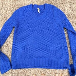 Lole Royal Blue Crew Neck Women's Sweater